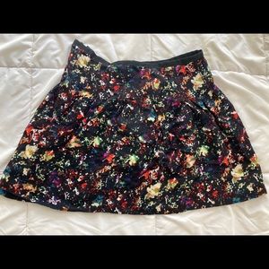 Gap multicolour A-line skirt with pockets